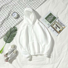 Load image into Gallery viewer, Woman's Solid 3 Colors Hoodies Sweatshirts Female 2020 Cotton Thicken Warm Hoodies Lady Autumn Fashion Streetwear Tops Women