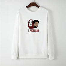 Load image into Gallery viewer, Showtly La Casa De Papel Hoodies Money Heist Tees TV Series Sweatshirt Women Clothes House of Paper Funny Harajuku Oversized