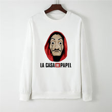 Load image into Gallery viewer, Showtly La Casa De Papel Hoodies Money Heist Tees TV Series Sweatshirt Women Clothes House of Paper Funny Harajuku Oversized