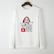 Load image into Gallery viewer, Showtly La Casa De Papel Hoodies Money Heist Tees TV Series Sweatshirt Women Clothes House of Paper Funny Harajuku Oversized