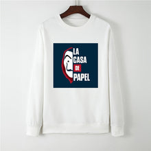 Load image into Gallery viewer, Showtly La Casa De Papel Hoodies Money Heist Tees TV Series Sweatshirt Women Clothes House of Paper Funny Harajuku Oversized