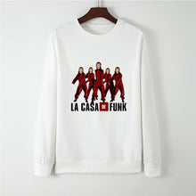 Load image into Gallery viewer, Showtly La Casa De Papel Hoodies Money Heist Tees TV Series Sweatshirt Women Clothes House of Paper Funny Harajuku Oversized