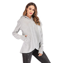 Load image into Gallery viewer, Women Hoodies Sweatshirts 2019 Autumn Winter Plus Size Long Sleeve Pocket Pullover Hoodie Female Casual Warm Hooded Sweatshirt