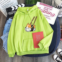 Load image into Gallery viewer, Ladies Hoodie Cartoon Shiba Inu Coach Funny Graphic Hoodie Fashion Sudadera Mujer Moletom Cute Shiba Sushi Hoodie
