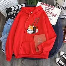 Load image into Gallery viewer, Ladies Hoodie Cartoon Shiba Inu Coach Funny Graphic Hoodie Fashion Sudadera Mujer Moletom Cute Shiba Sushi Hoodie
