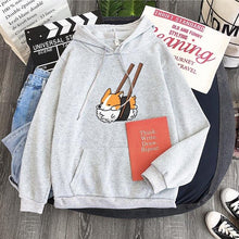 Load image into Gallery viewer, Ladies Hoodie Cartoon Shiba Inu Coach Funny Graphic Hoodie Fashion Sudadera Mujer Moletom Cute Shiba Sushi Hoodie
