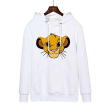 Load image into Gallery viewer, The Lion King Cartoon Print Hoodie Women Loose Casual Cute Long Sleeve Lady Pullover Tops Harajuku Streetwear Sweatshirt Clothes
