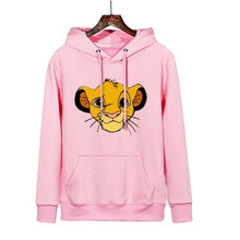 Load image into Gallery viewer, The Lion King Cartoon Print Hoodie Women Loose Casual Cute Long Sleeve Lady Pullover Tops Harajuku Streetwear Sweatshirt Clothes
