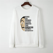 Load image into Gallery viewer, Showtly La Casa De Papel Hoodies Money Heist Tees TV Series Sweatshirt Women Clothes House of Paper Funny Harajuku Oversized
