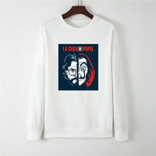 Load image into Gallery viewer, Showtly La Casa De Papel Hoodies Money Heist Tees TV Series Sweatshirt Women Clothes House of Paper Funny Harajuku Oversized
