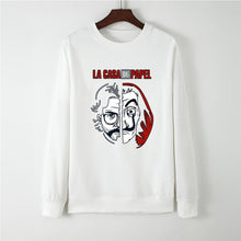 Load image into Gallery viewer, Showtly La Casa De Papel Hoodies Money Heist Tees TV Series Sweatshirt Women Clothes House of Paper Funny Harajuku Oversized
