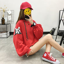 Load image into Gallery viewer, Woman's Solid 3 Colors Hoodies Sweatshirts Female 2020 Cotton Thicken Warm Hoodies Lady Autumn Fashion Streetwear Tops Women
