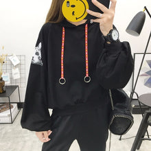 Load image into Gallery viewer, Woman's Solid 3 Colors Hoodies Sweatshirts Female 2020 Cotton Thicken Warm Hoodies Lady Autumn Fashion Streetwear Tops Women

