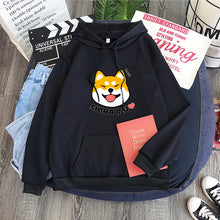 Load image into Gallery viewer, Ladies Hoodie Cartoon Shiba Inu Coach Funny Graphic Hoodie Fashion Sudadera Mujer Moletom Cute Shiba Sushi Hoodie
